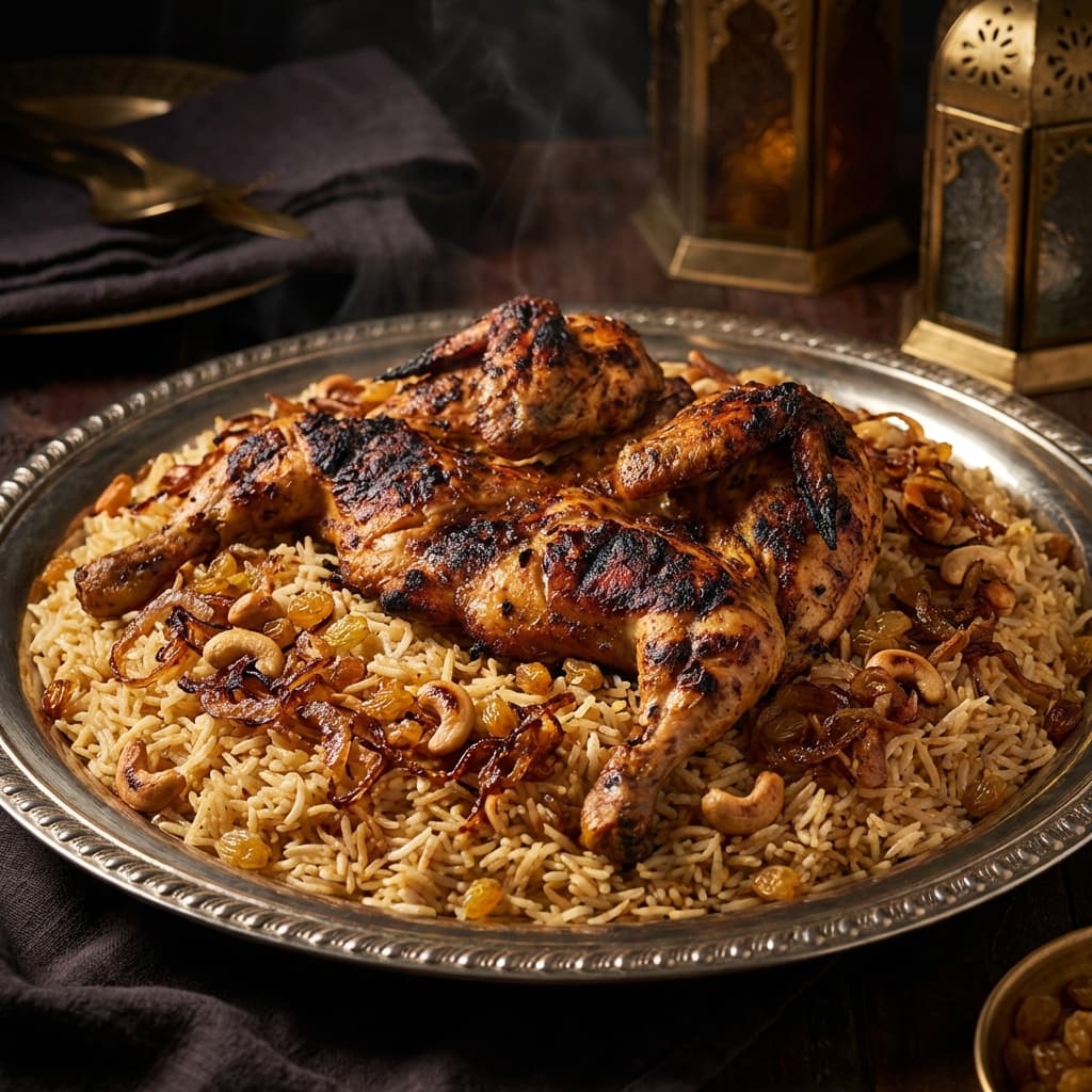 Main Courses: Rice & Mandhi