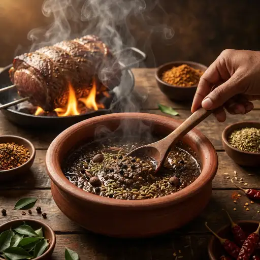 Beef Kuzhimandi Spices - Al Razi's authentic Kerala-Arabian Beef Mandi with bold flavors