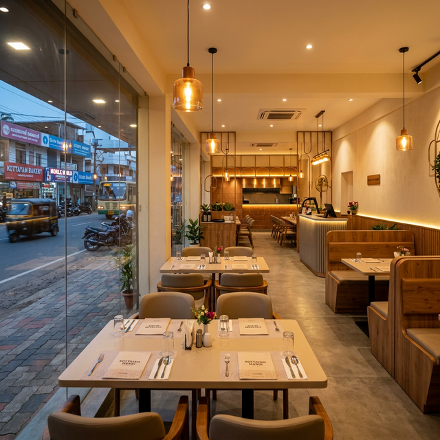 Al Razi Kottayam Mandi Restaurant Modern Interior Environment