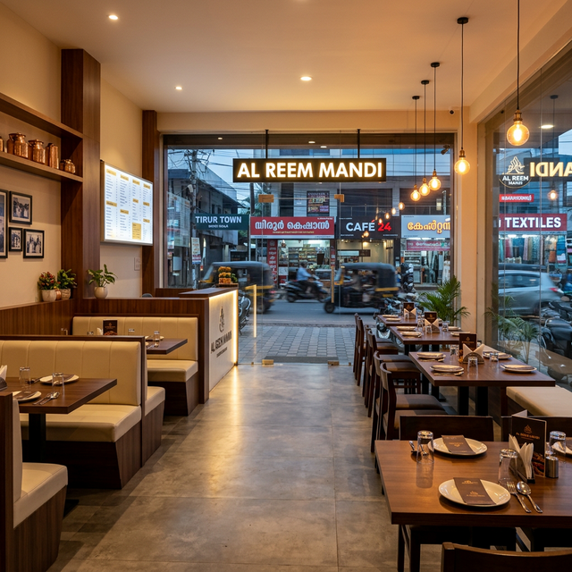 Al Razi Tirur Mandi Restaurant Interior